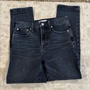 Madewell The Perfect Vintage Ankle Jean High Rise Straight Leg‎ Women's Size 25